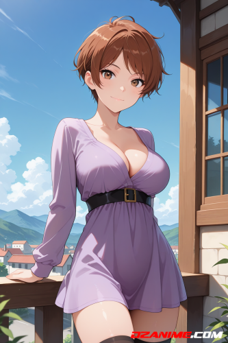 Mugino Shizuri Short Hair Nude